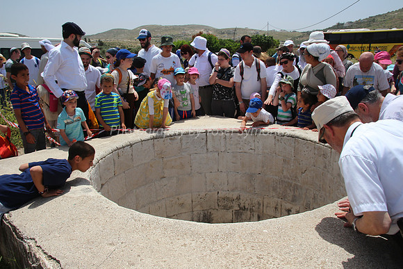 Visitors at Joseph's Pit