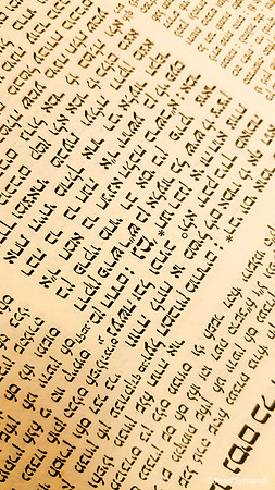Holy Text - Rashi Script 5