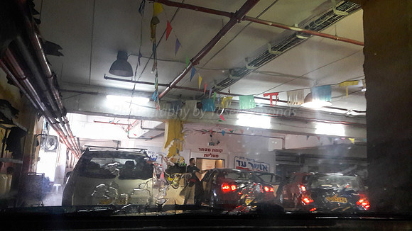 Windscreen in Car Wash 3