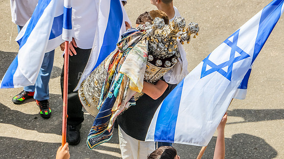 Torah and Flag 1