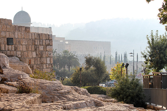 Southern Walls Old City of Jerusalem at Dawn 4