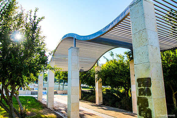 Undulating Pathway Cover - Park Ayalon - 15