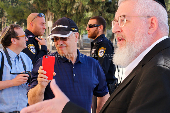 Address with Police in Background