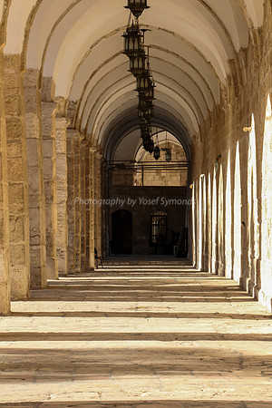 Cloisters Along Western Wall