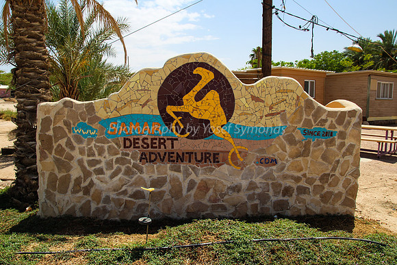 Desert Adventure Welcome Sign