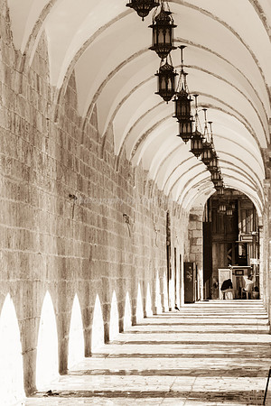 Cloisters Along Western Wall 2