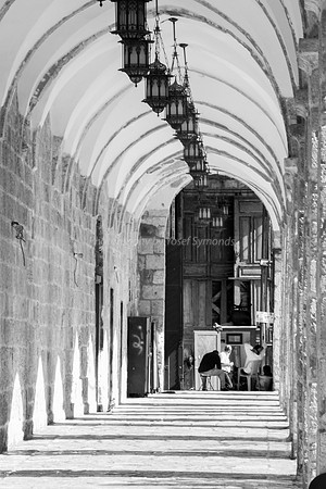 Cloisters Along Western Wall 4