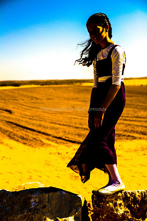 Bat mitzvah Girl in Desert 3