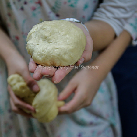 Challah Made by Girls at Bat Mitzvah Celebration 1