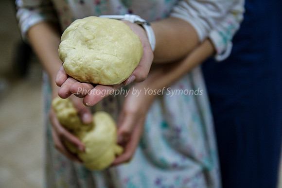 Challah Made by Girls at Bat Mitzvah Celebration 2