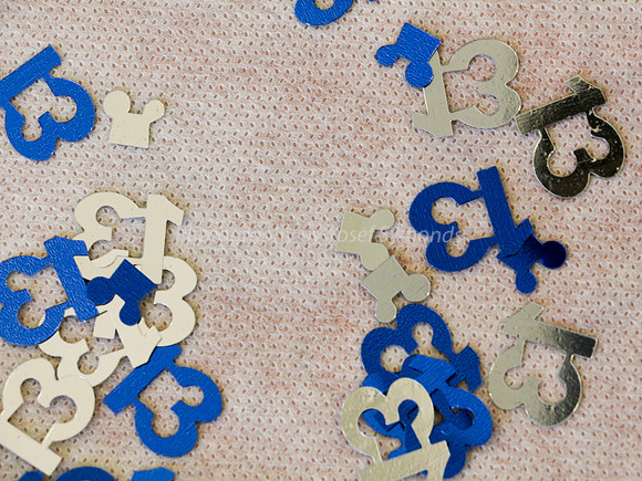 Numeric Cutouts for Barmitzvah