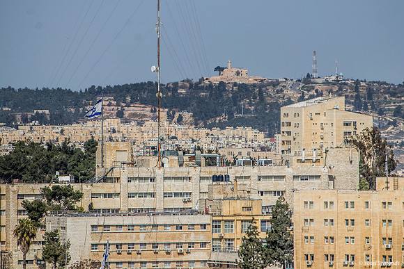 Looking West with Nebi Samuel Park in Background 220306-1