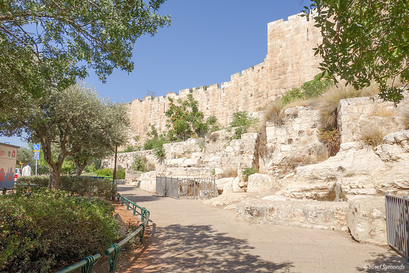 Outside Walls of Old City of Jerusalem 1