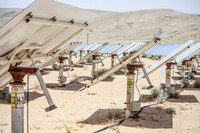 CSP Solar Field at Ground Level 100623-6