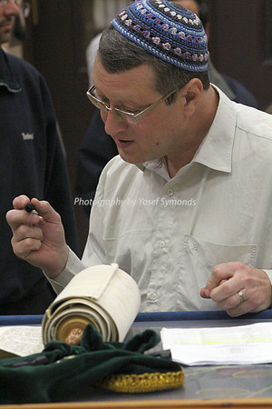 Sofer Completing the Holy Scroll 1