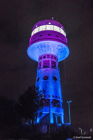 Migdal Haemek Tower - Night Lighting 200111-10