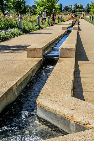 Water Channel Leading to Memorial Pool 4