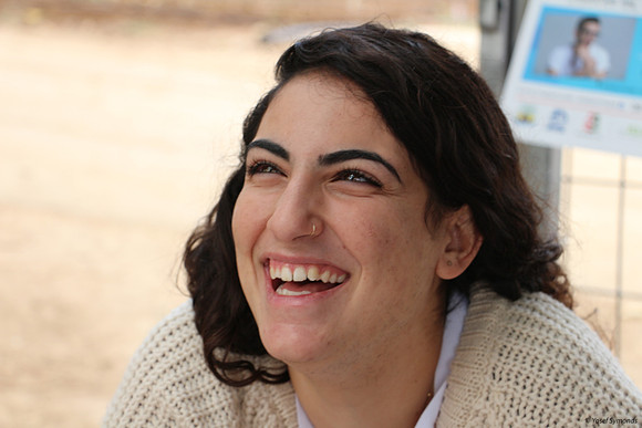 National service volunteer in the Beta Israel Village
