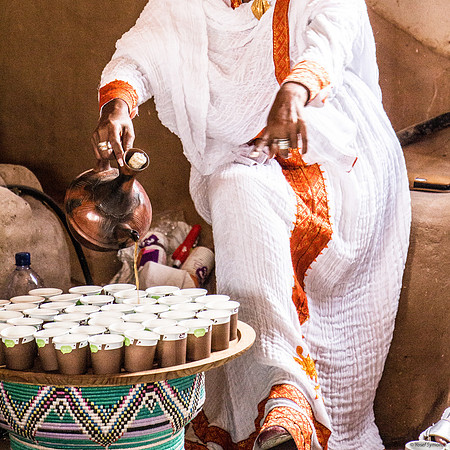 Ethiopian "Buna" (coffee) ceremony