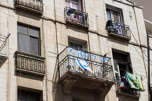 Flag - King George Street, Jerusalem 2
