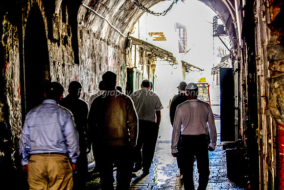 Exiting the Temple Mount Area 1
