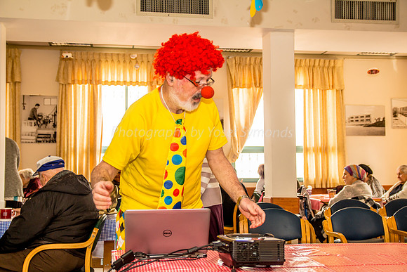 Clown Prepares for Show 2