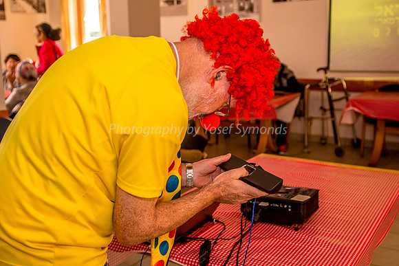 Clown Prepares for Show 5