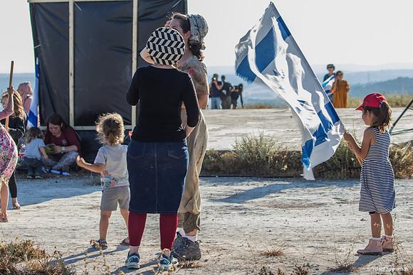 Women and Children At the Demonstration 210621-3