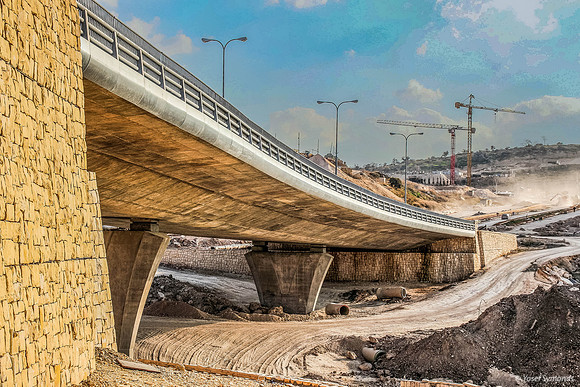 #7 2015 Bridge Construction Ramat Beit Shemesh Aleph to Gimmel1