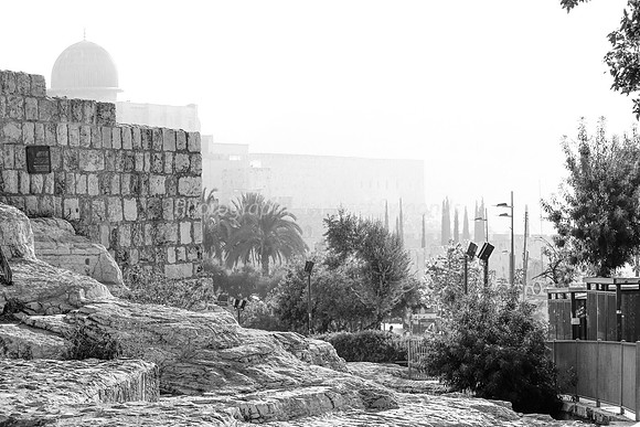 Southern Walls Old City of Jerusalem at Dawn 5