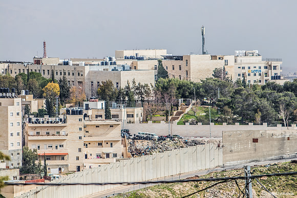 Looking NE Over the Dividing Wall 220306-1