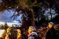Visitors Being Addressed by Rabbi Meir Goldmintz of Givat Egoz 131204-3