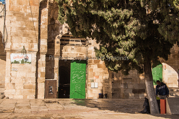 Cotton Merchant Gate  on Western Wall