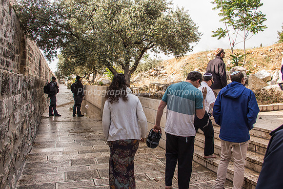 Directly East of Beit Hamikdash 1