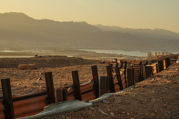 Trench Line Near Dawn 3