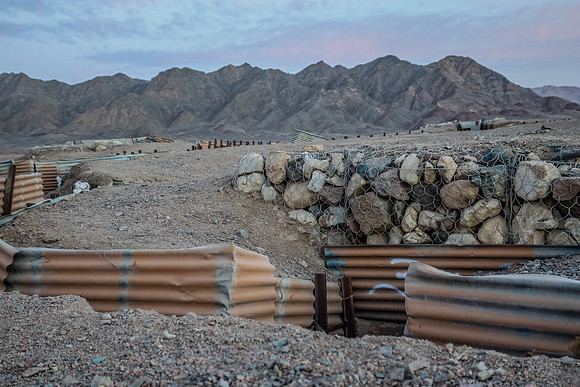 Trench Line Near Dawn 14