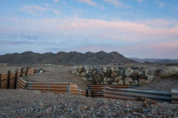 Trench Line Near Dawn 15