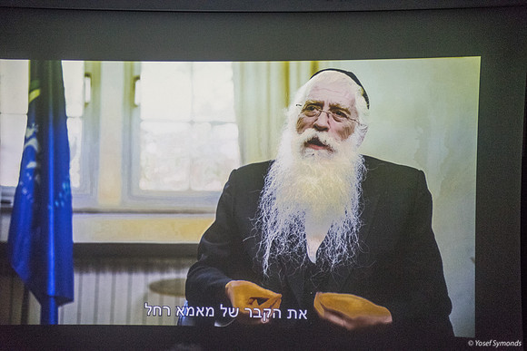 Rav Chanan Porat - Movie Scenes from Development of Kever Rachel