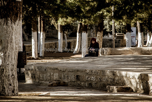 Young Lady Taking a Break 1