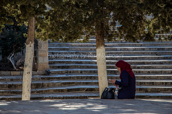 Young Lady Taking a Break 2
