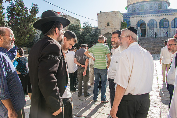 Pausing to Look at Back of Temple Location 2