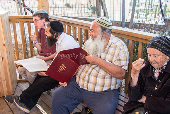Learning at the Har Habayit Yeshiva Before Going Up - 5