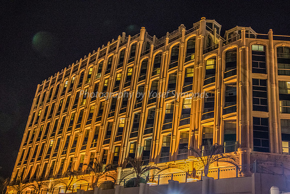 Queen of Sheba Hotel at Night 181008-1
