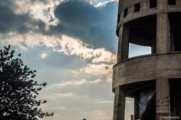 Migdal Haemek Tower Base - Late Afternoon 200110-18