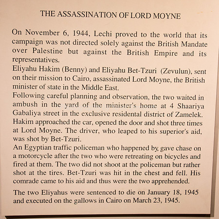 Assassination of Lord Moyne in Cairo 2