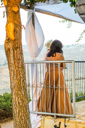 Mother and Mother-In-Law Under Chuppah 2