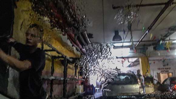 Windscreen in Car Wash 5
