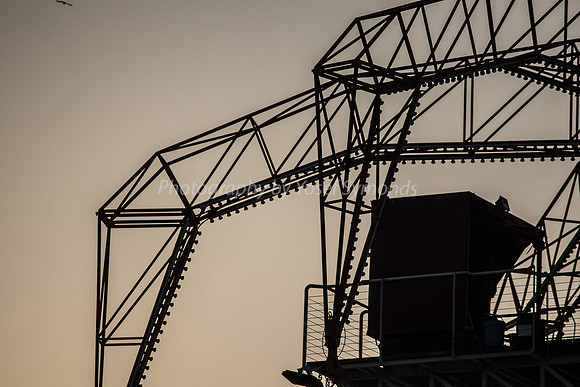 Fairground Rides at Sunset 181008-8