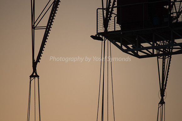 Fairground Rides at Sunset 181008-10