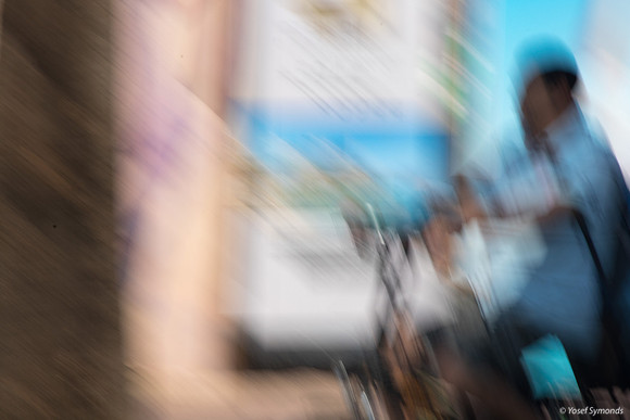 Abstract Bicycle Rider 181010-1